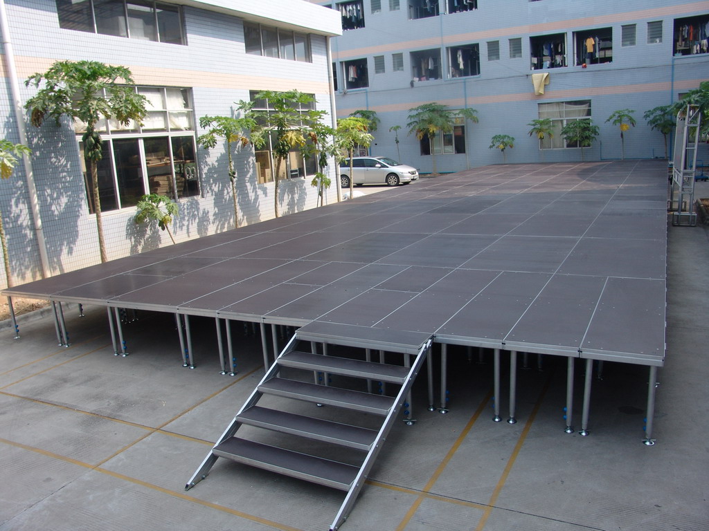 aluminum portable stage