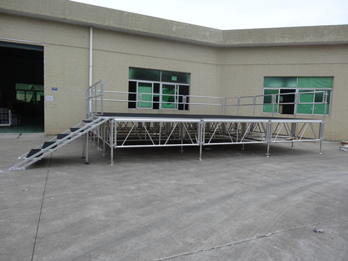 aluminum portable stage