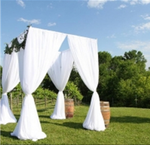 wedding pipe and drape