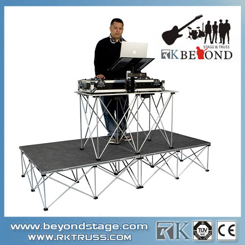 aluminum portable stage