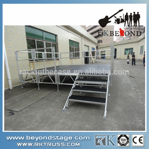 portable wooden stage platforms