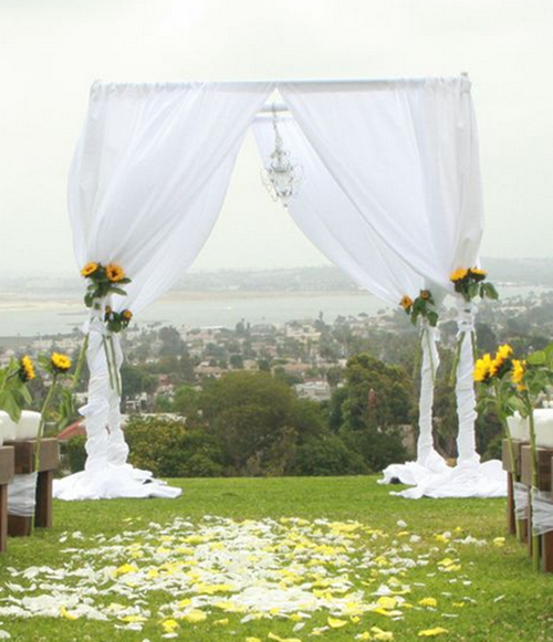 Wedding backdrop