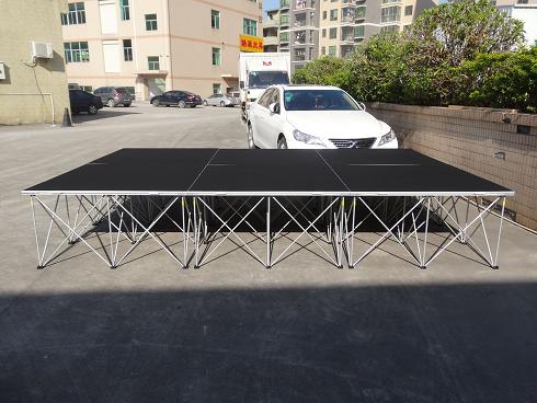 portable stage backdrop system