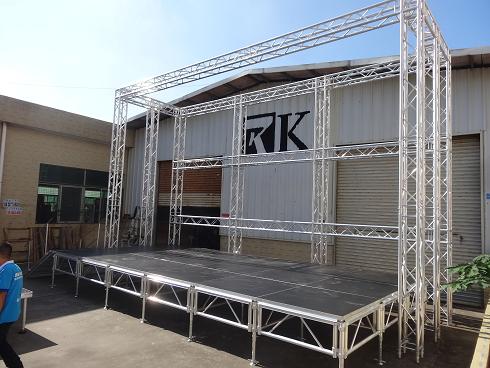 outdoor concert stage