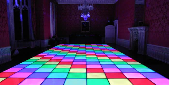 led dance floors